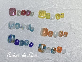 サロン ドゥ リヤン(Salon de Lien)/☆Foot Summer designクーポン☆