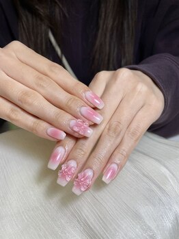 バイムーンサロン(By Moon Salon)/チークネイル