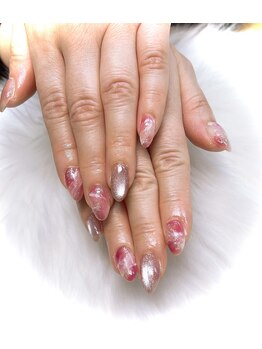 ウォーターワールド 湘南台店(WATER WORLD)/大理石ネイル