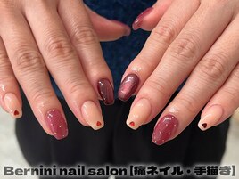 秋葉原ネイル/手描きネイル/銀座