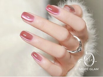 モアグラム 銀座店(More Glam)/マグネットネイル ワンカラー
