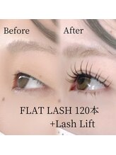 ラ ミュー(LaMieux)/まつ毛パーマ×フラット120本