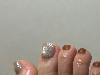 クレイ(clay.)/foot 親指のみデザイン