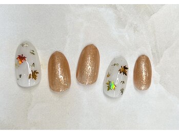 アルセア 上野御徒町店(Alcea)/秋　ホログラム　ラメ　ブラウン