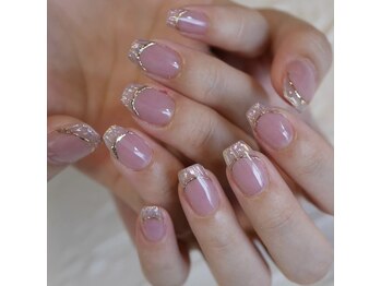 ネイルエニー(Nail Any)の写真/〈中百舌鳥駅〉ショートネイルで日常が快適に♪圧倒的艶感とモチが自慢!!自爪を大切にしたフィルイン施術◎