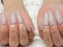 ラサロンホープ(La.SALON HOPE)/シュガーネイル×ホワイト