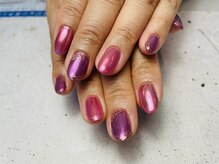 ヘアーアンドネイル ルシア(Hair&Nail Lucia)/メタリックワンカラーネイル！