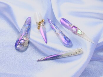 カラーズ 浜松店(colors)/大理石ネイル