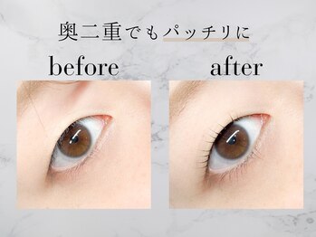 ルーム(room)/負担が少ないまつ毛パーマです♪