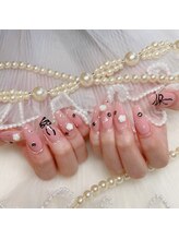 アイカ(Aika)/バラモチーフネイル