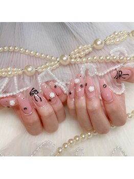 アイカ(Aika)/バラモチーフネイル