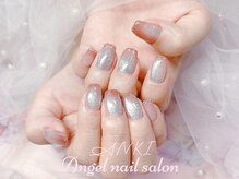 エンジェルネイルサロン(Angel nail salon)/赤ブラウングラデーション