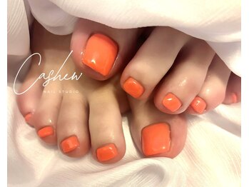 カシュー(Cashew)/フットネイルワンカラー