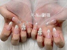 エムプラスネイル 新宿(M+Nail)/チークマグネット★長さ出し