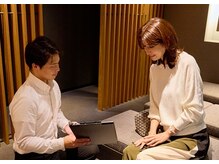 身体の状態など丁寧に伺います。安心してご相談ください。