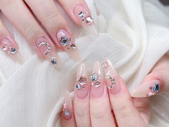Lien nailsalon【長さだし専門店】パラジェル・フィルイン導入/長さだし｜星ネイル