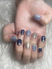 ツイードネイル