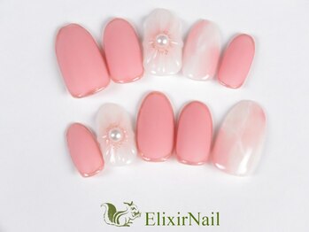 エリクサーネイル 池袋(Elixir Nail)/定額a シンプル/クーポン使用
