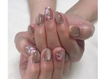 ヒトミネイルズ(Hitomi Nails)/桜ネイル