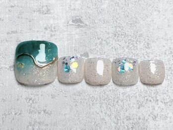 ネイル トリートエスティーエス 越谷店(STS)/フット:定額デザインA