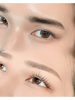 シークレットベル 草津店(SecretBelle)/ナチュラル眉とナチュラルまつ毛