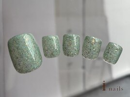 メロンソーダグリッターフット