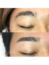 ワンドット 佐賀(One.)/メンズアイブロウスタイリング◎