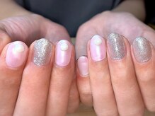 アミュリー ネイル アトリエ(Amury nail atelier)/オーロラ パウダー ブライダル