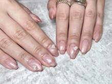 エムウィッシュ アヴァンス メルサ栄店(M.wish Avance)/グラデーション×パールネイル