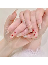 クイーンズビューティーサロン 新宿本店(Queen's beauty salon)/チップ長さだしやりつけ放題