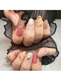 ひまわりネイル ♪