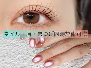 シーバイエム 蒲田(She byM)の写真/アイ&ネイル同時施術OK♪【同時施術TEL限定】朝9時OPEN&お子様同伴◎朝の時間も有効活用!パラジェル登録店