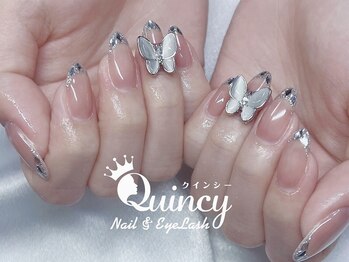 クインシー(Quincy)/ガラスフレンチ+パーツ