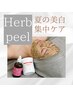 【夏の美白集中ケア】ハーブピーリング＋毛穴洗浄+高濃度V.C￥25850→￥13000