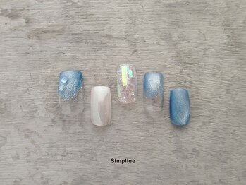 シンプリー ネイルアンドアイラッシュ 祖師谷大蔵店(Simpliee Nail&Eyelash)/【4月】マンスリーデザイン