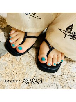 ロッカ(ROKKA)の写真/【足元から美しく健康に】丁寧なケア×理想のデザイン◇自分では難しい巻き爪ケアもお任せください◎