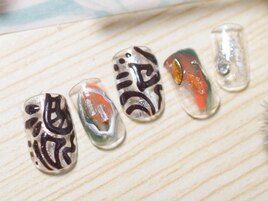selectK9月ラインアート