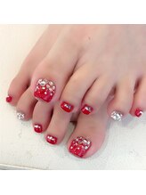 グラマラス アンジェアイ 荻窪店(glamourous ange eye)/フットネイル