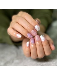 持ち込み蓮の花デザインアレンジ