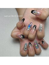 ブルーデイジー(BLUE DAISY)/Bijou nail 