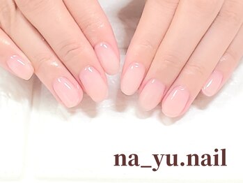 ナユネイル(na_yu.nail)/自爪風クリアネイル 91/91