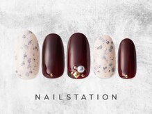 ネイルステーション 大船ルミネウィング店(NAIL STATION)/シンプルネイル／パラジェル