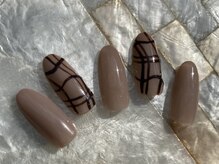 スリール(sourire by PRESS NAIL&EYELASH)/定額ハンド¥5,400（75分）