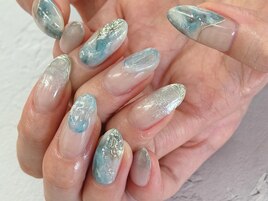【森】ニュアンス×ブルー
