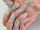 【森】ニュアンス×ブルー
