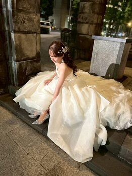 ブライダルメニューがあるサロン