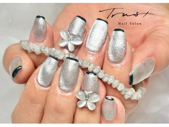 トラストネイル 佐野店(TRUST Nail)/マグネット×蝶々