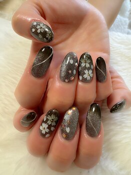 桜ネイル 乃木坂ネイル 六本木