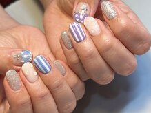 カイヤナイト(Nail Salon Kyanite)の雰囲気（梅雨人気手書き水滴×傘♪初回オフ込み！！オーダーok！!）