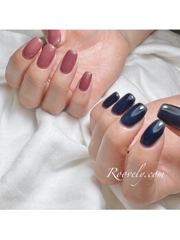 ルブリー(roovely)/ちぐはぐワンカラー